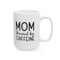 Mom Powered by Caffeine Ceramic Mug