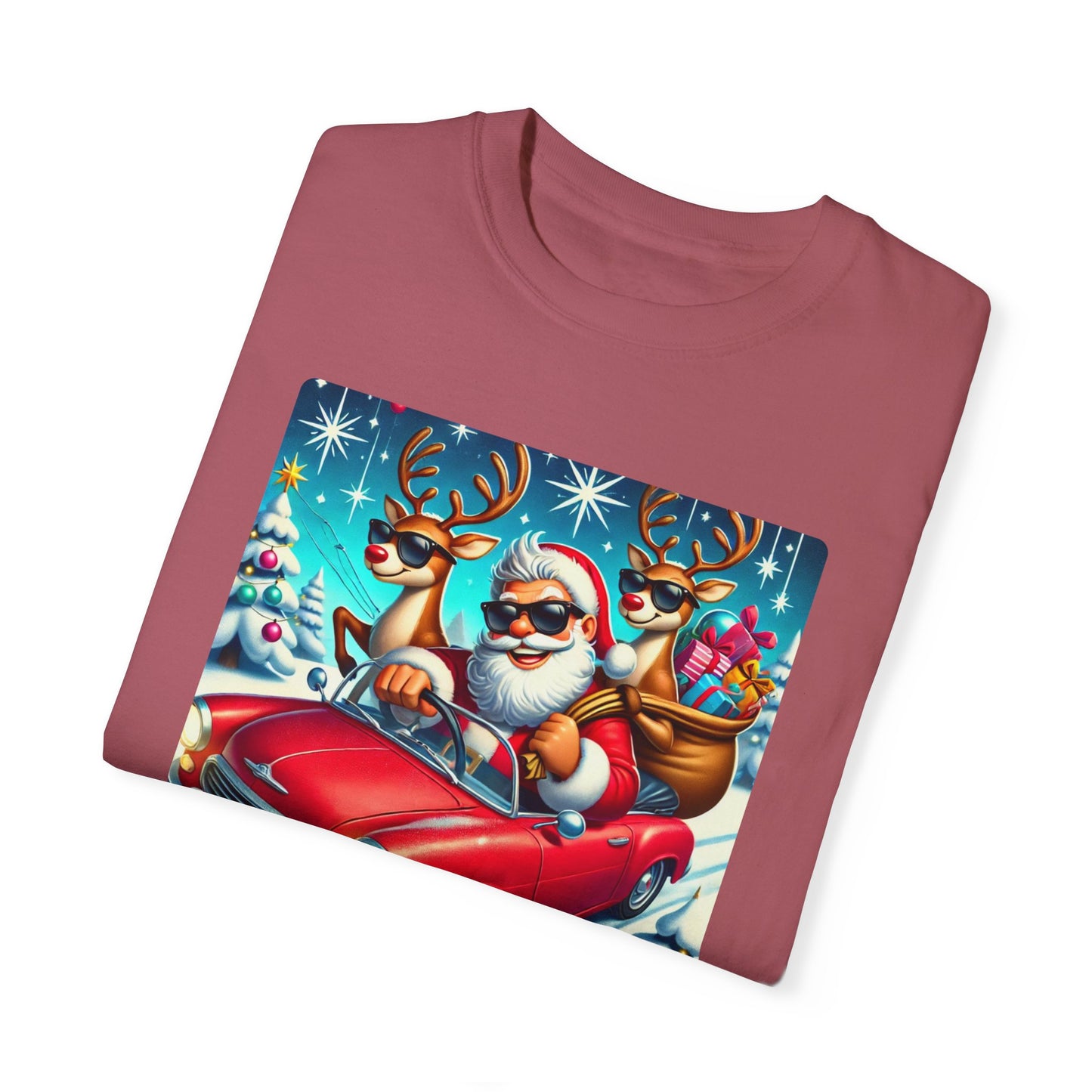 Dashing Through the Snow T-Shirt - Unisex Holiday Graphic Tee