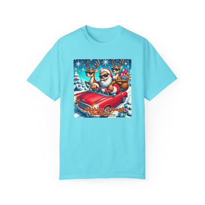 Dashing Through the Snow T-Shirt - Unisex Holiday Graphic Tee