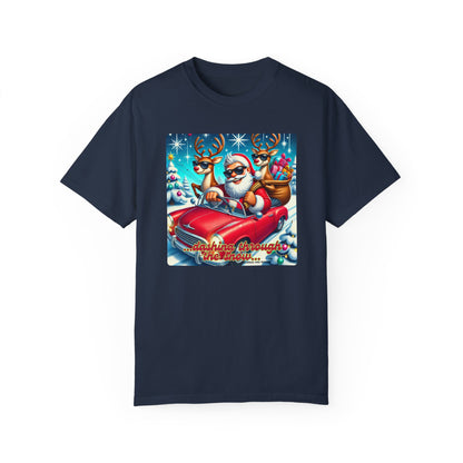 Dashing Through the Snow T-Shirt - Unisex Holiday Graphic Tee