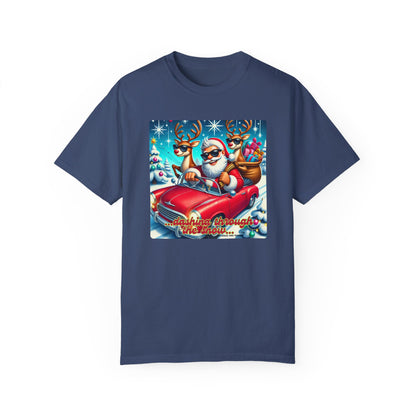 Dashing Through the Snow T-Shirt - Unisex Holiday Graphic Tee