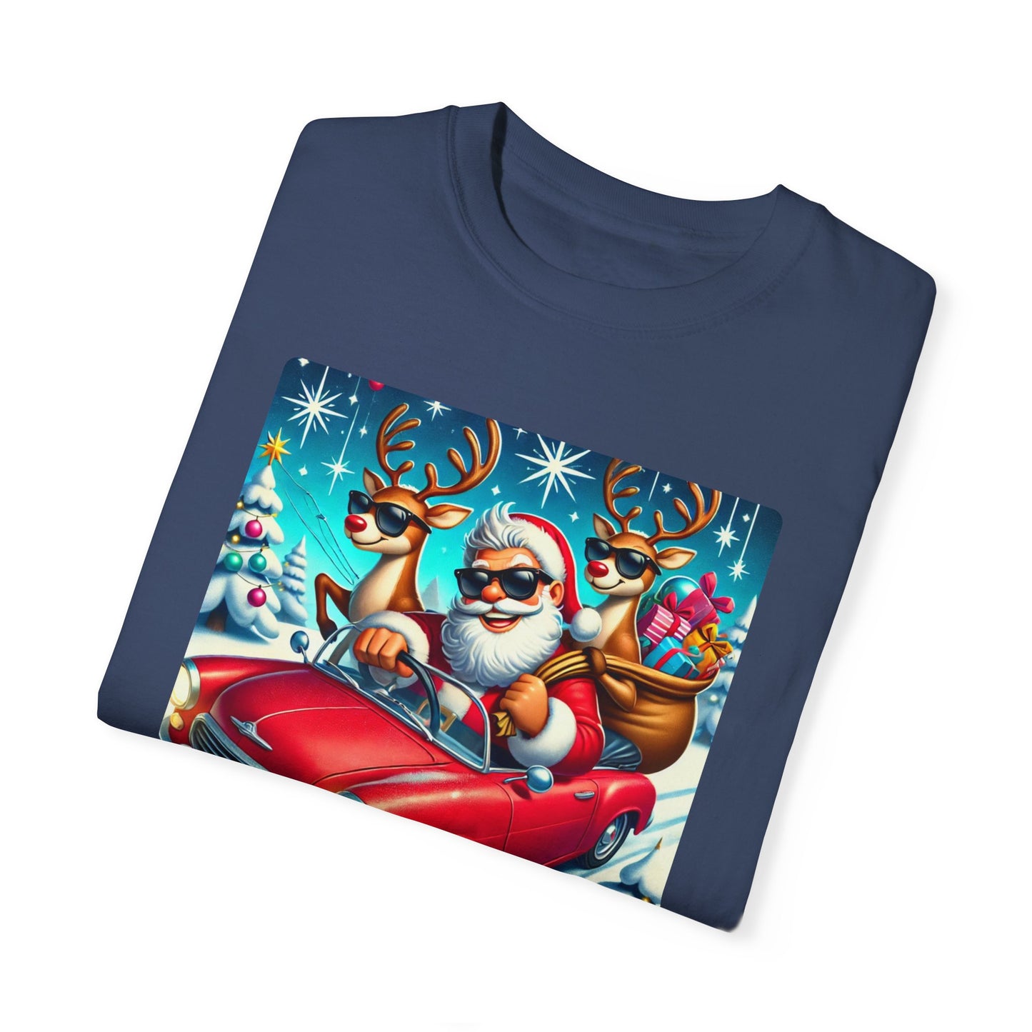 Dashing Through the Snow T-Shirt - Unisex Holiday Graphic Tee