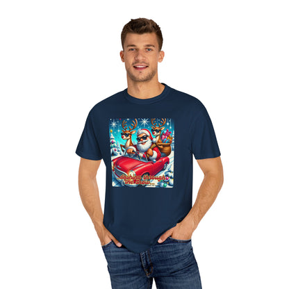 Dashing Through the Snow T-Shirt - Unisex Holiday Graphic Tee
