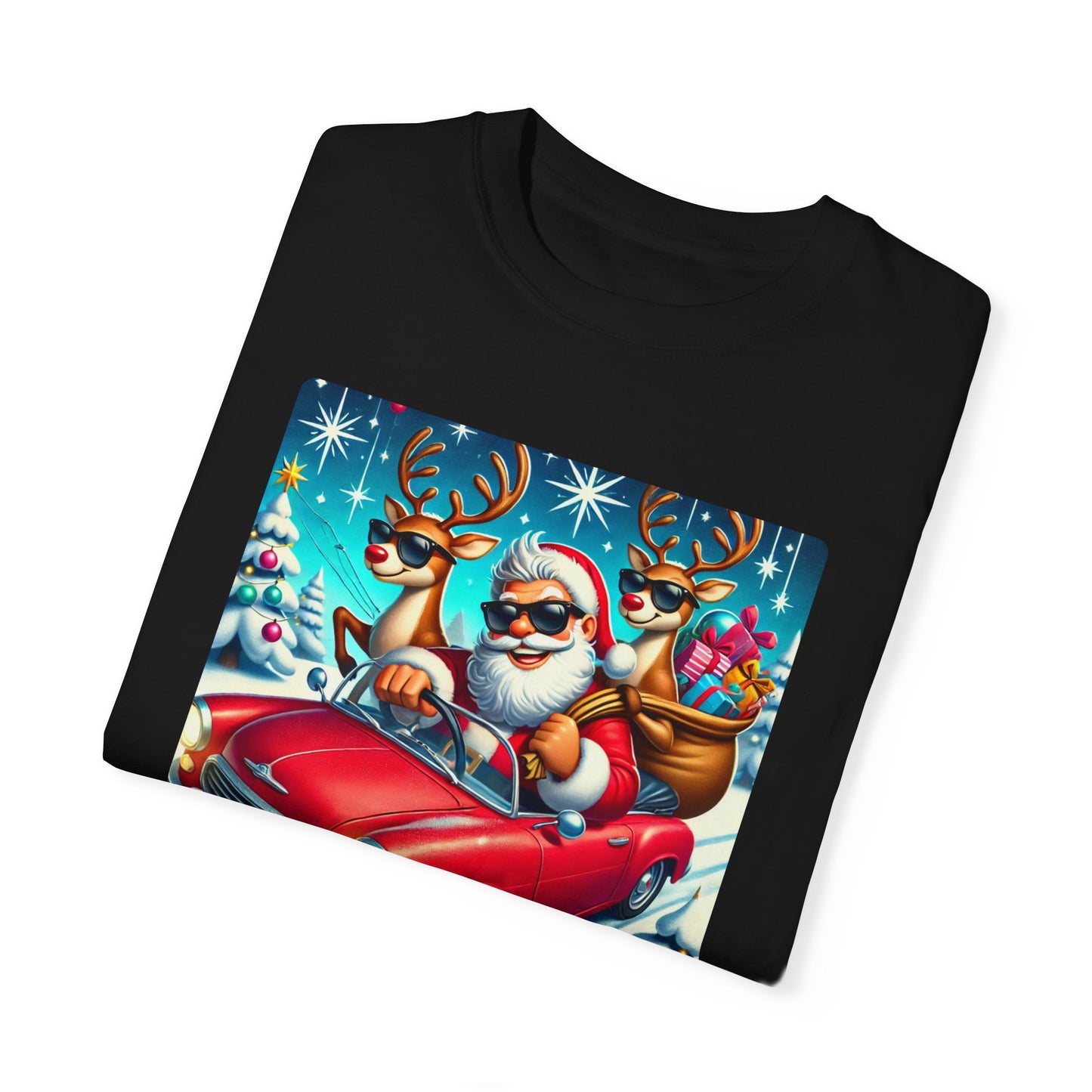 Dashing Through the Snow T-Shirt - Unisex Holiday Graphic Tee