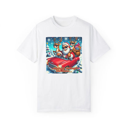 Dashing Through the Snow T-Shirt - Unisex Holiday Graphic Tee