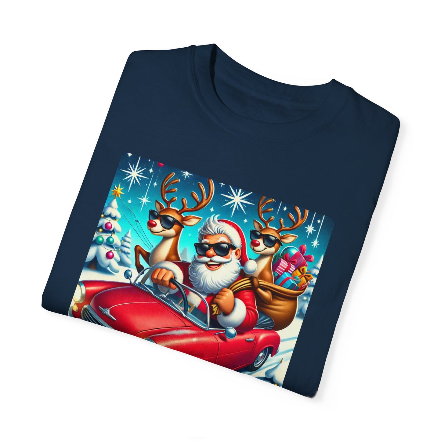 Dashing Through the Snow T-Shirt - Unisex Holiday Graphic Tee
