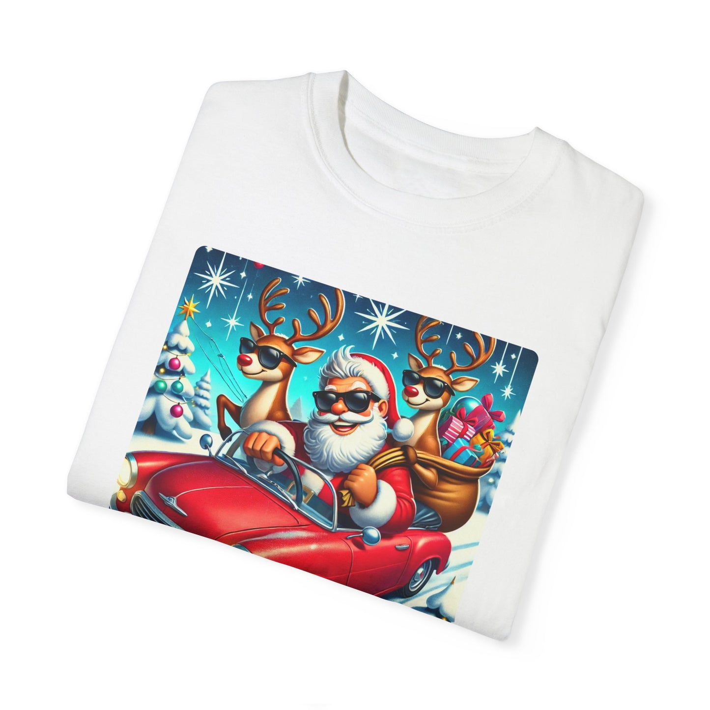Dashing Through the Snow T-Shirt - Unisex Holiday Graphic Tee